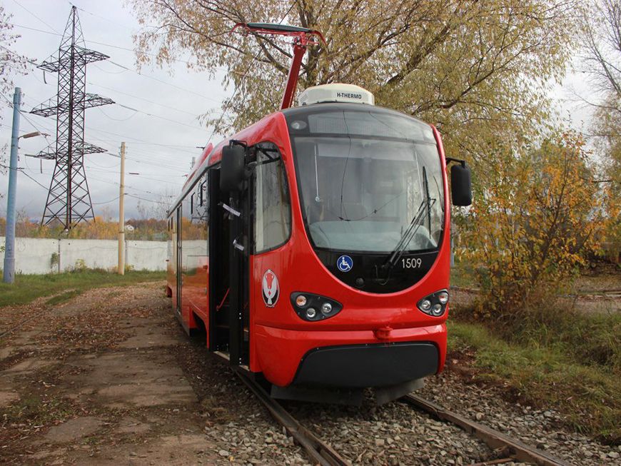 Низкопольный трамвай из Ижевска протестируют в Казани