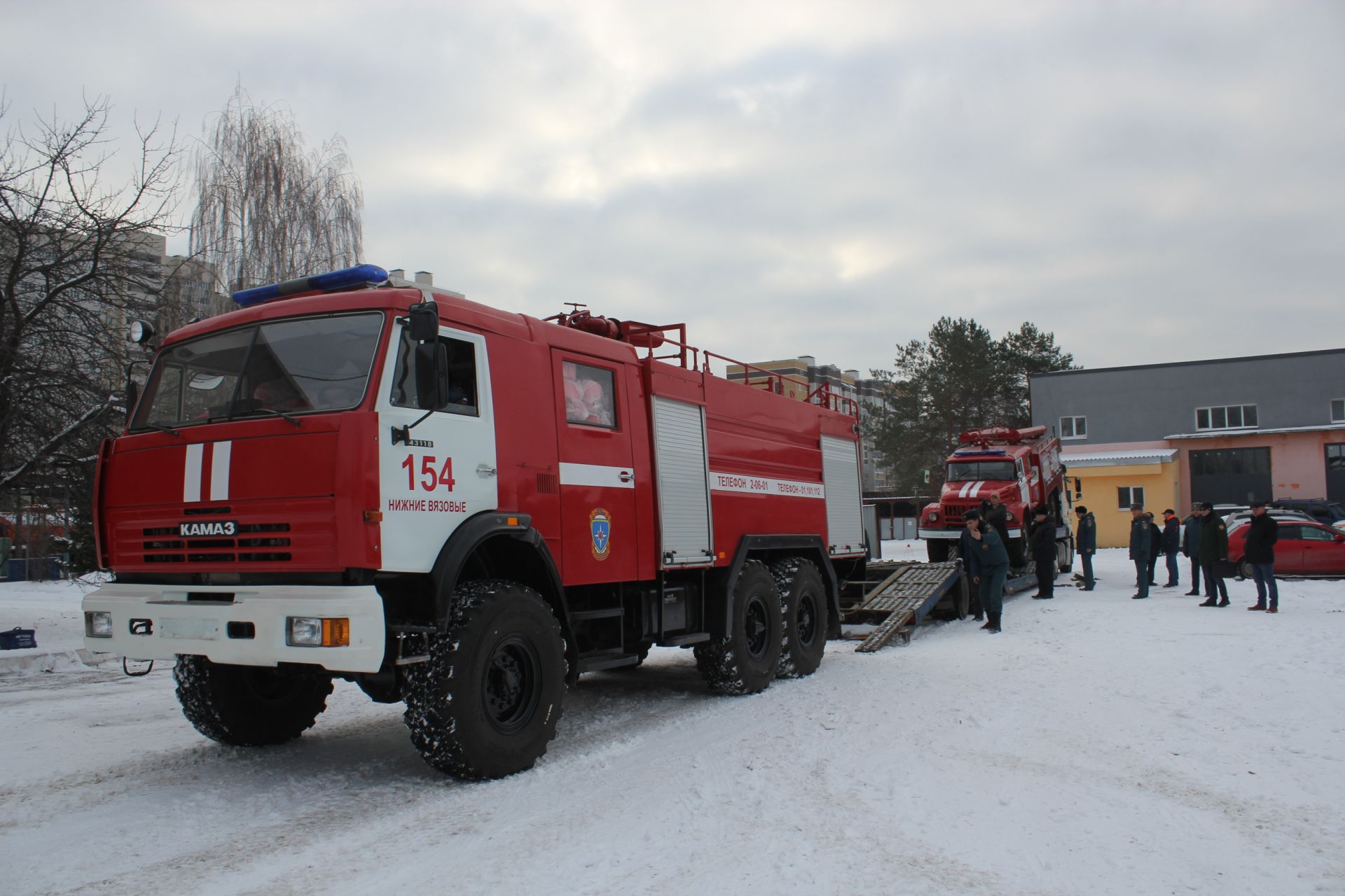 Из Татарстана в ЛНР отправили пожарную технику