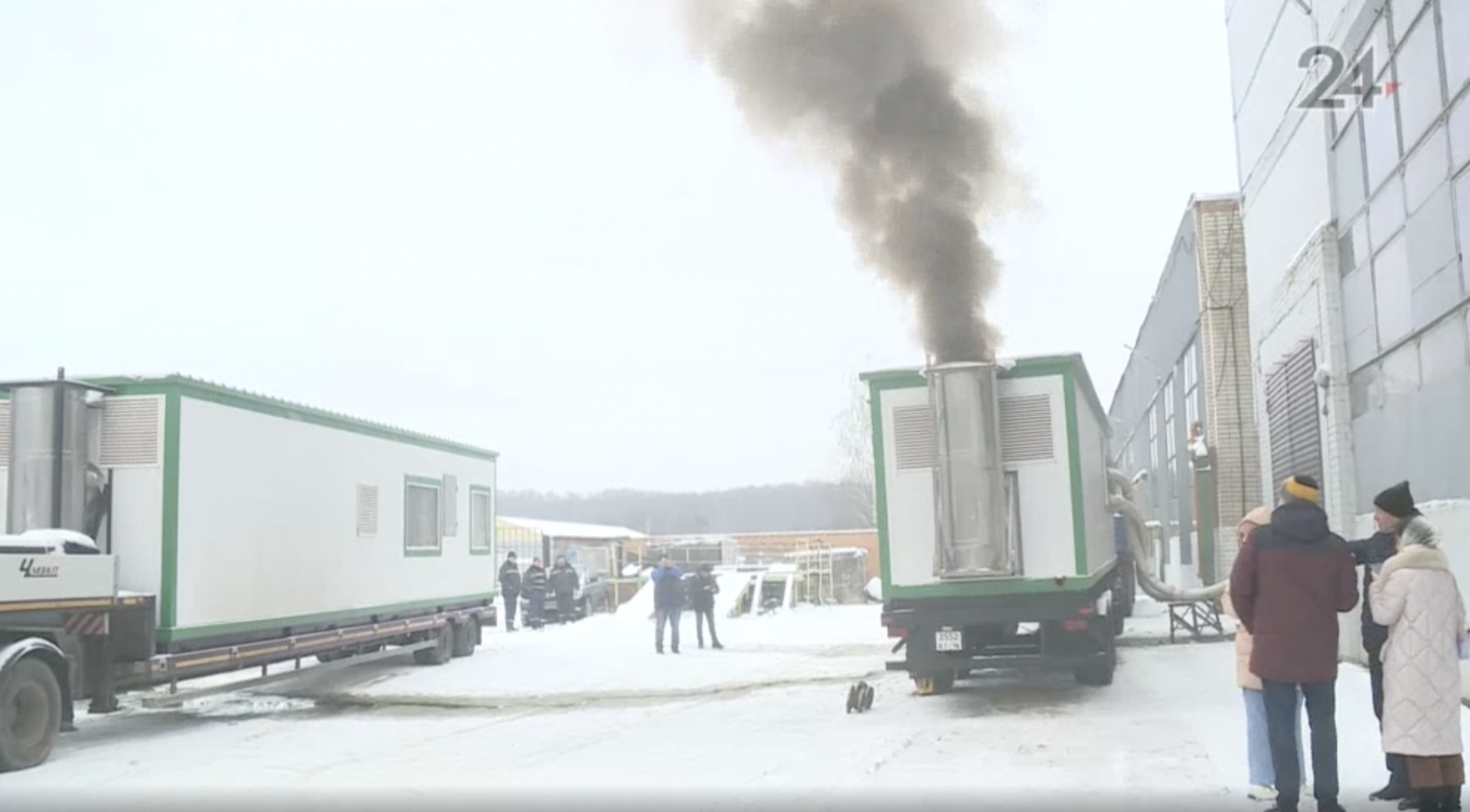 В Татарстане провели испытания передвижных котельных, купленных на случай аварий