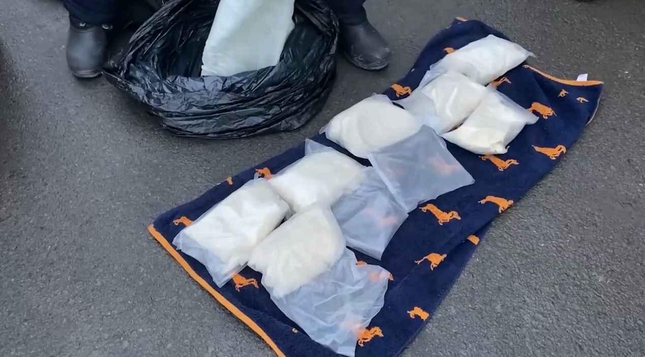 В Татарстане задержали наркокурьера с 13 кг наркотиков
