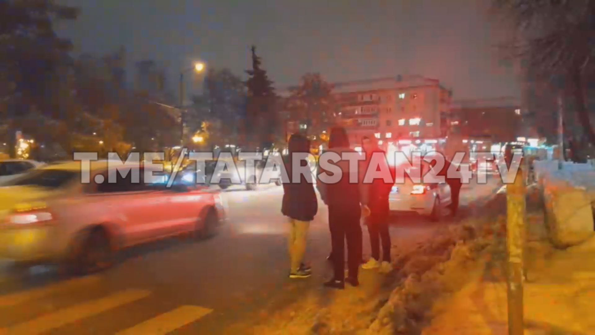 Два человека пострадали в столкновении иномарок в Казани