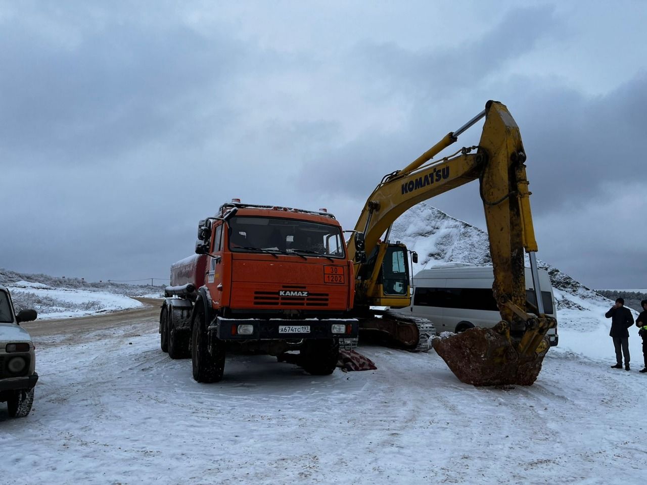 В Татарстане экскаваторщик насмерть ударил ковшом рабочего
