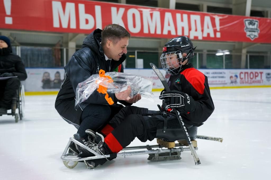 В Альметьевске исполнили новогоднюю мечту юного спортсмена с ОВЗ