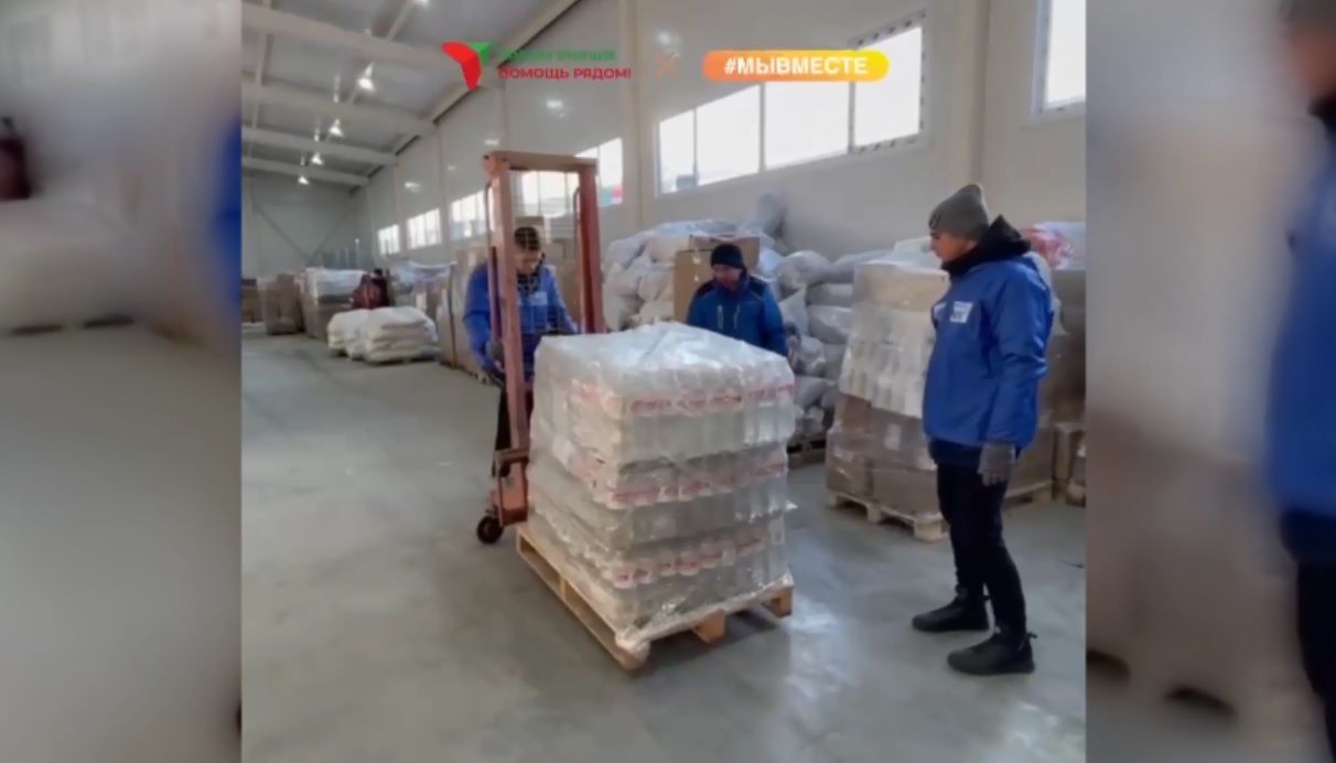 Из Татарстана в Лисичанск отправили почти 140 тонн гуманитарного груза