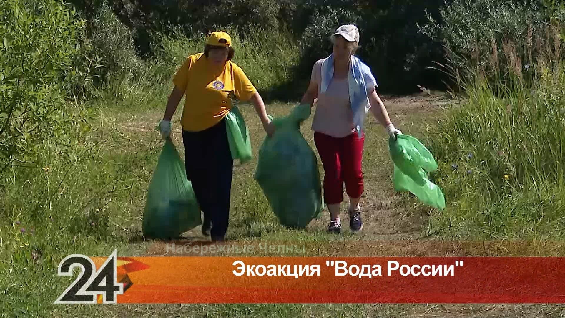 Активисты из Челнов очистили берег Камы от мусора