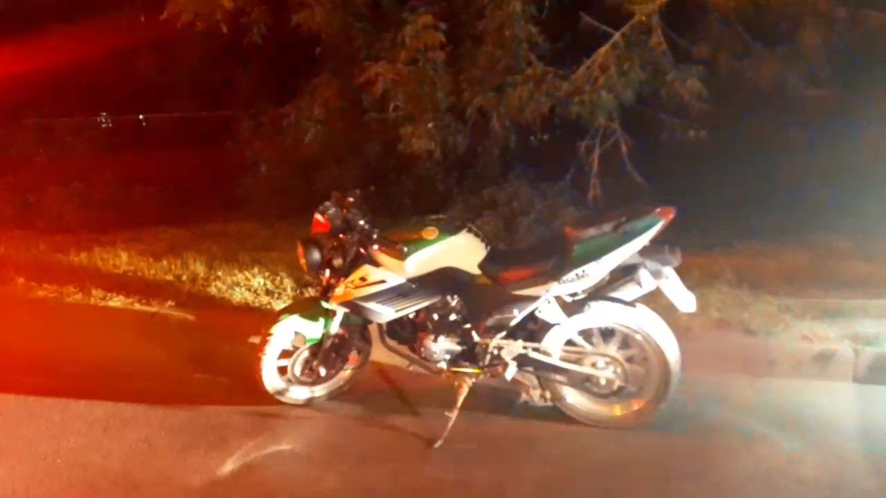 Нетрезвый мотоциклист катался по вечерней Казани