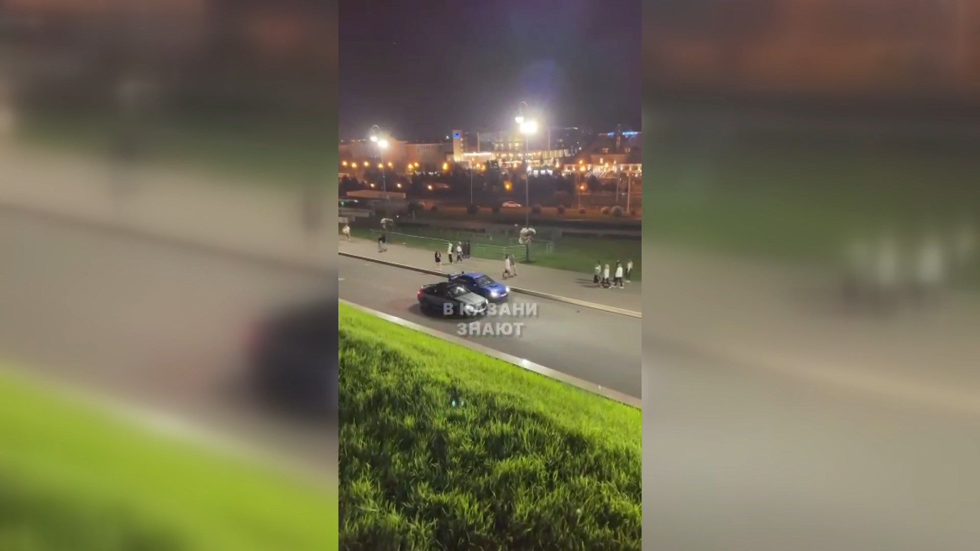 В Казани наказали водителей, устроивших ночные гонки у стен Кремля
