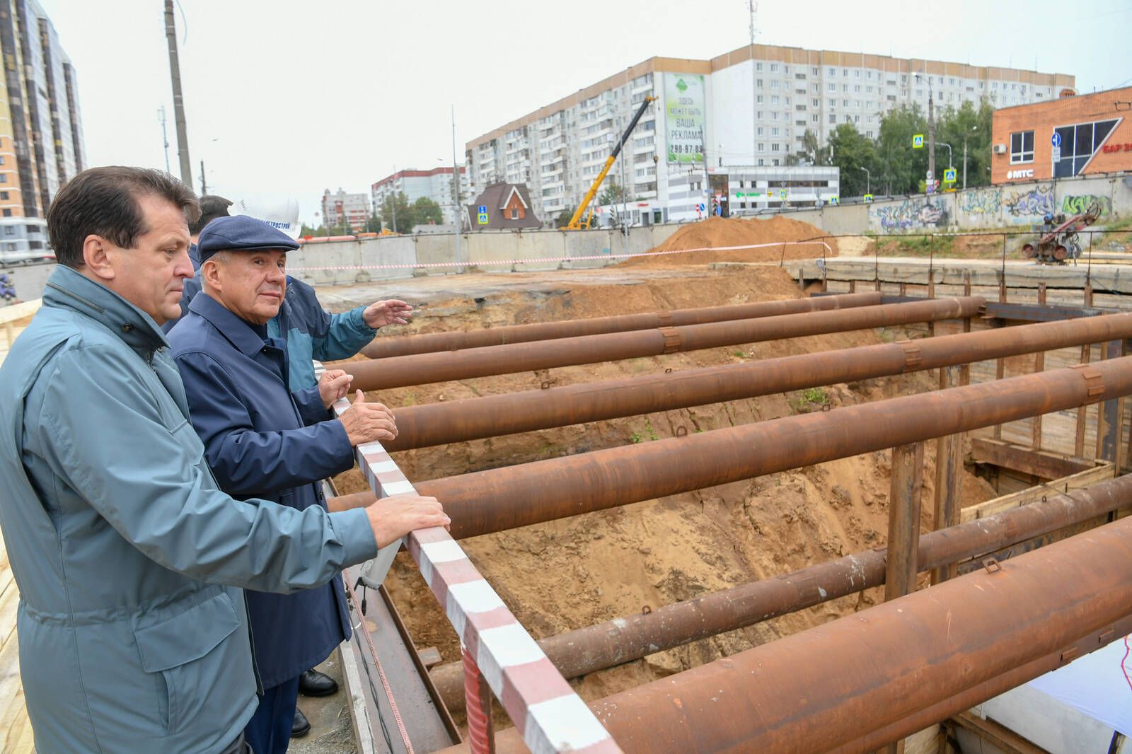 Минниханов дал старт проходке тоннеля второй ветки казанского метро