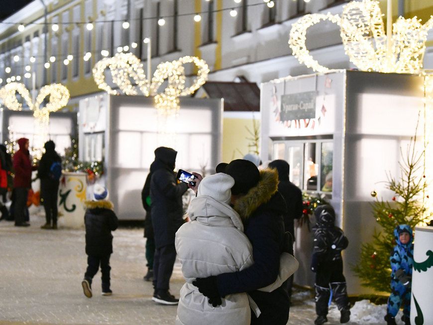 Около 160 тысяч туристов посетили Казань в новогодние праздники
