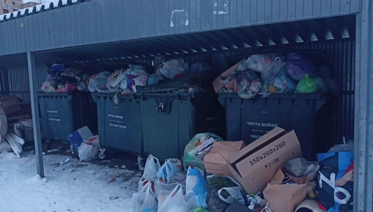 Горы мусора: когда решится проблема с вывозом бытовых отходов в Казани