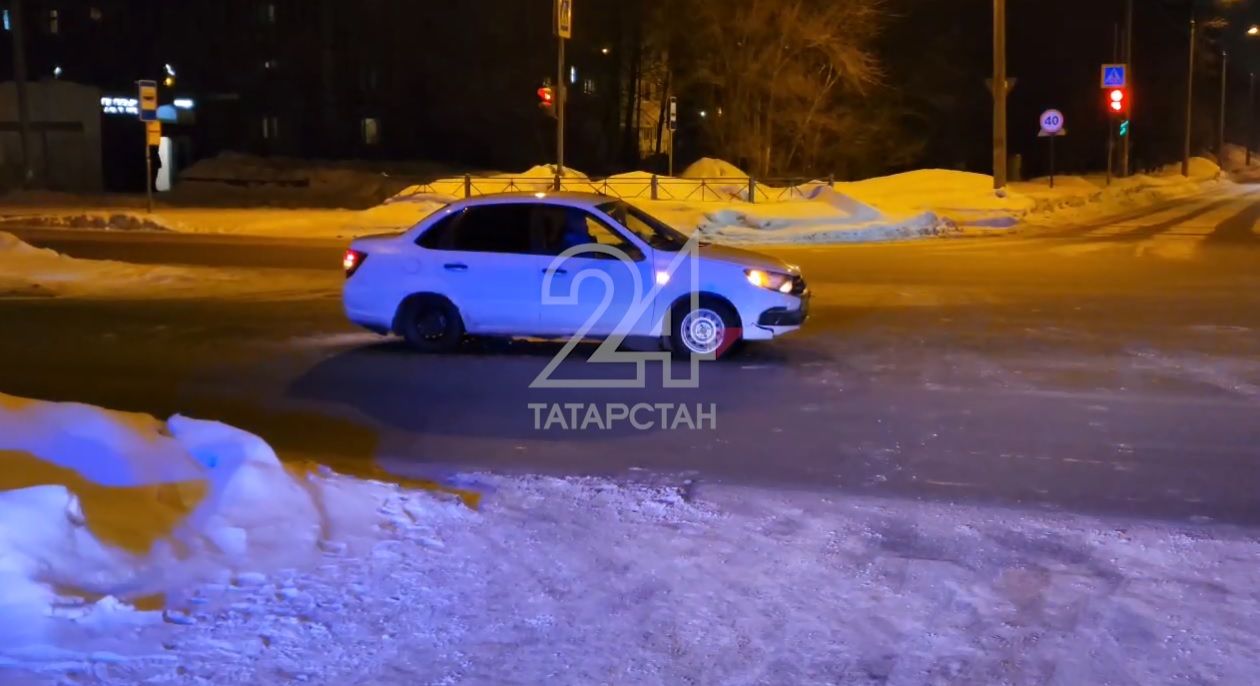 В Казани легковушка сбила пешехода