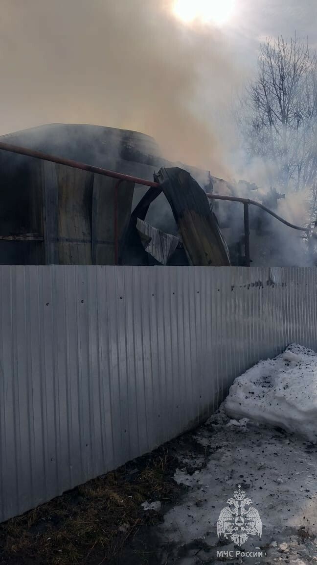 Женщина сгорела заживо на пожаре в частном доме в Татарстане