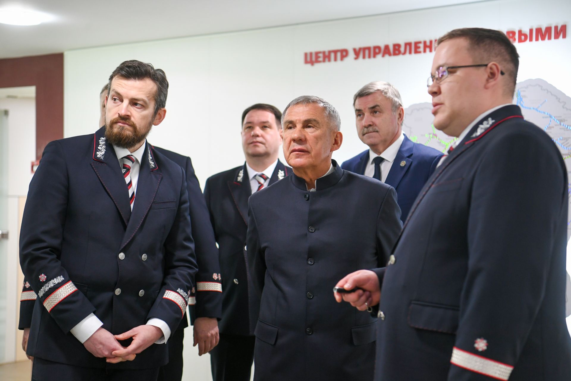 Минниханов встретился с начальником Куйбышевской железной дороги Вячеславом Дмитриевым