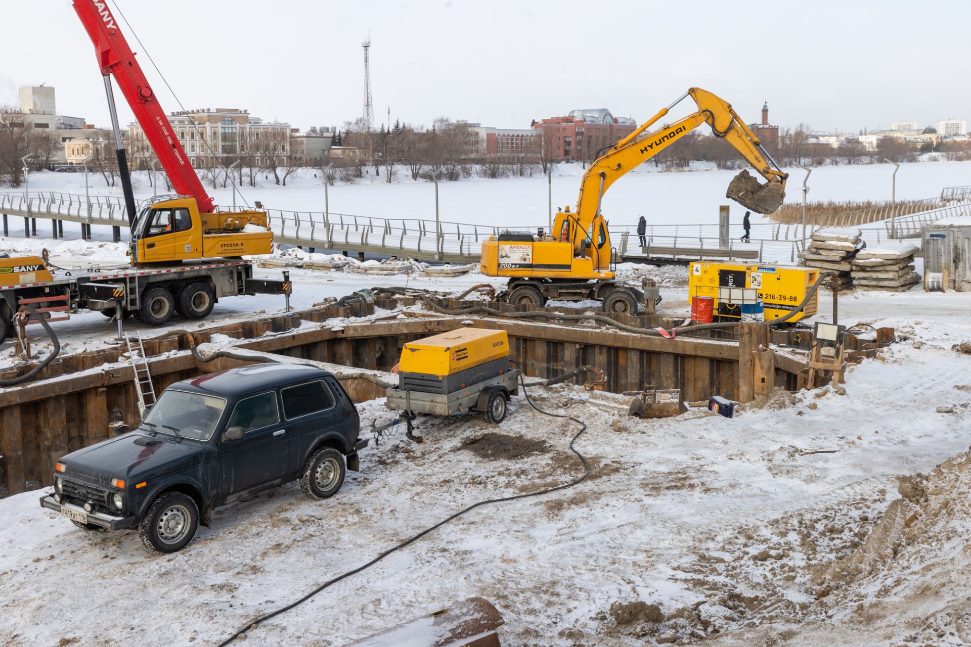 Ремонт моста по улице Назарбаева собираются завершить в ноябре