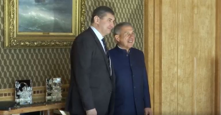 Минниханов встретился с начальником Приволжского таможенного управления