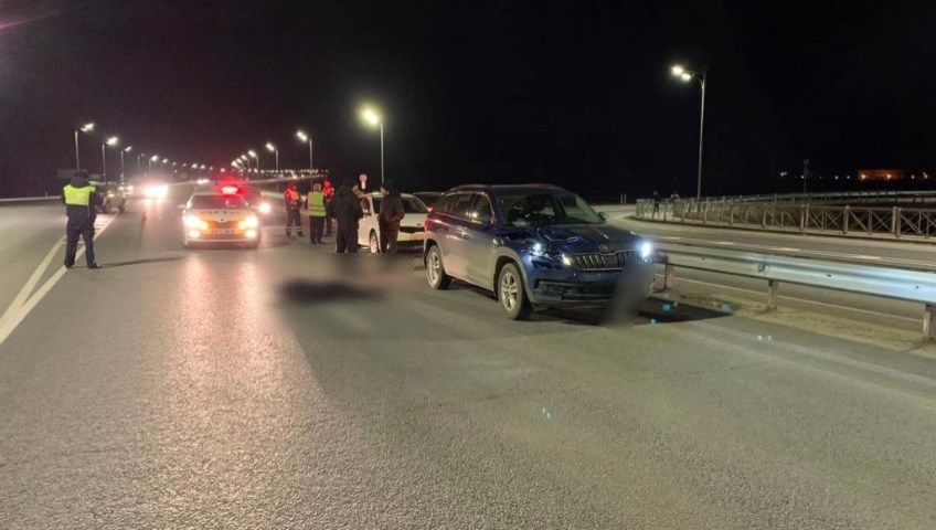 На дороге в казанский аэропорт иномарка насмерть сбила пенсионерку