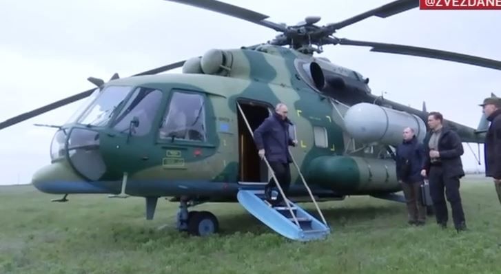 Путин посетил штаб группировки войск Днепр на Херсонском направлении