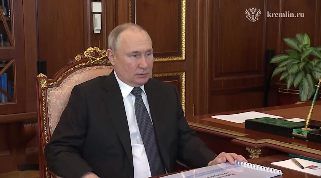 Владимир Путин провёл рабочую встречу с Андреем Турчаком
