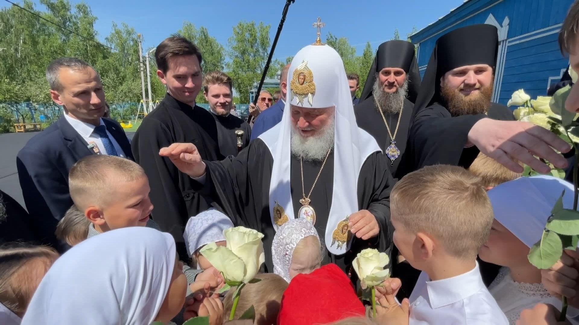 Патриарх Московский и всея Руси Кирилл побывал в Болгаре