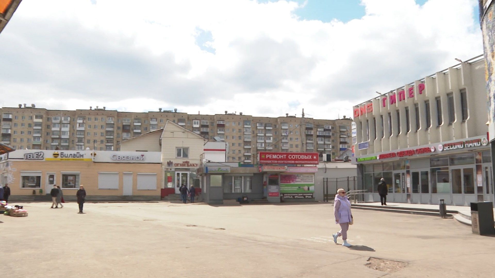 В Казани снесут торговые павильоны рядом с Московским рынком