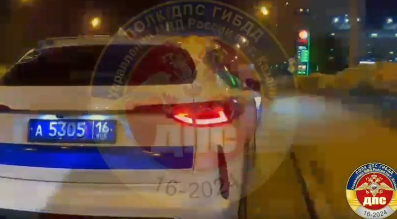 В Казани задержали нетрезвого водителя Mercedes