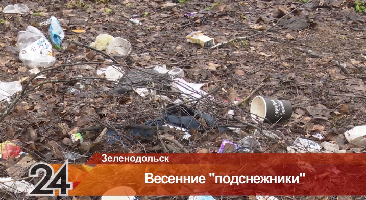 Жители Зеленодольска пожаловались на скопление мусора в центре города