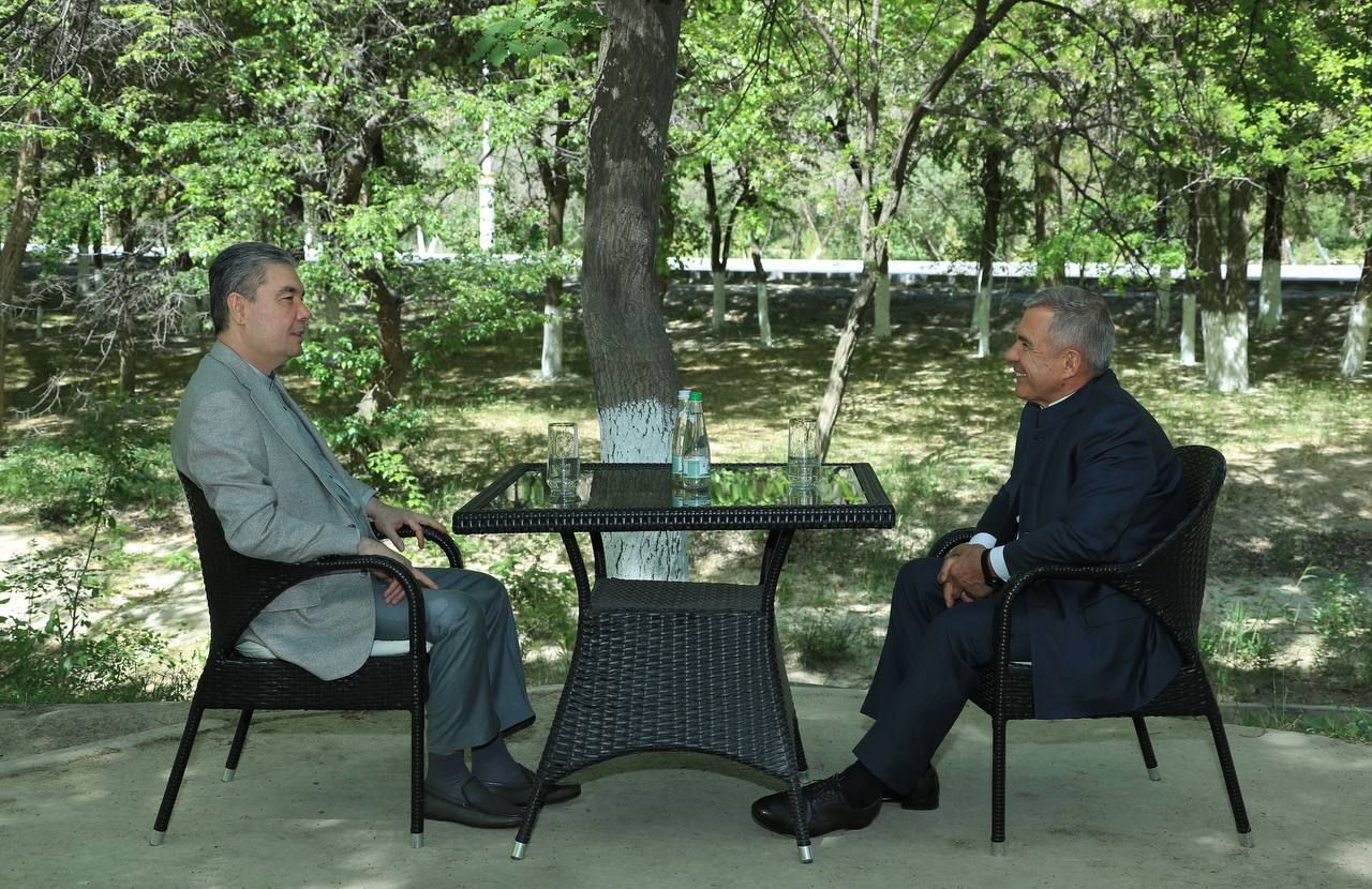 Раис РТ встретился с Национальным лидером туркменского народа