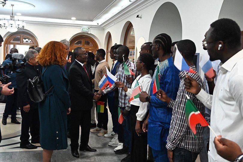 Президент Гвинеи-Бисау посетил КФУ вместе с Рустамом Миннихановым