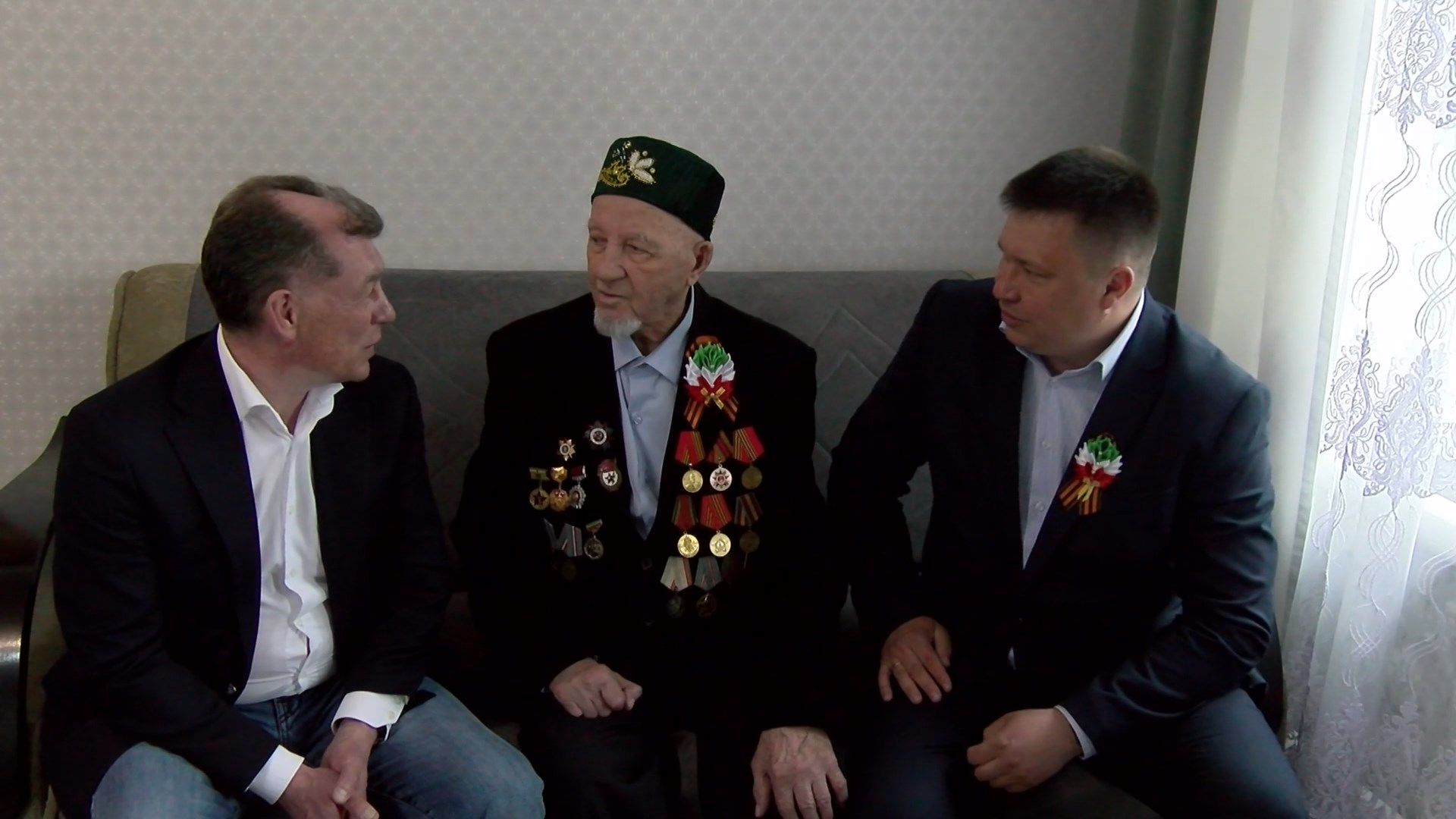 В Апастовском районе поздравили ветерана Великой Отчественной войны