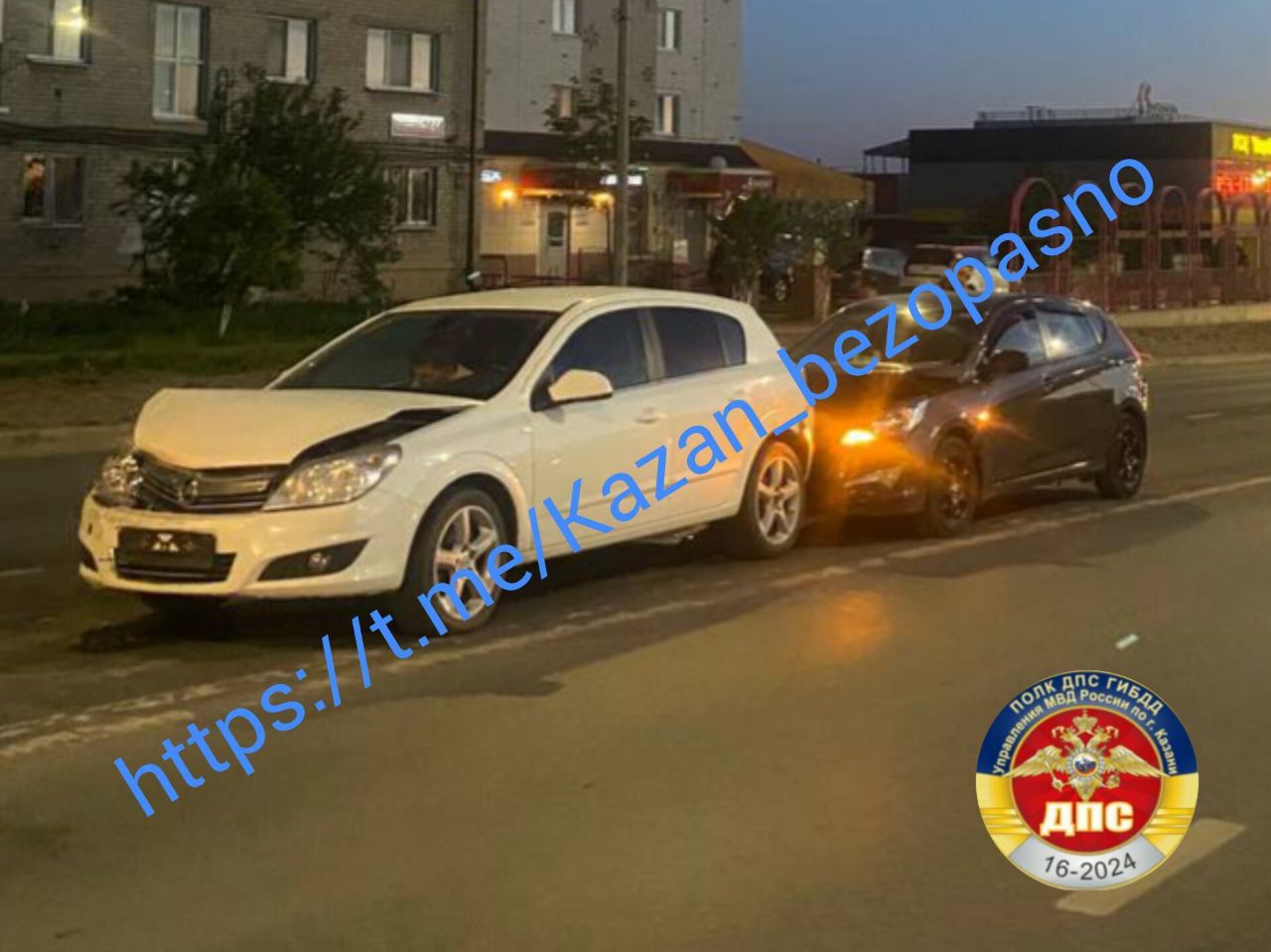 В Казани за сутки было зафиксировано 166 ДТП