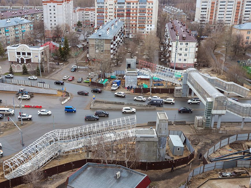 В Казани участок Горьковского шоссе закроют для движения транспорта