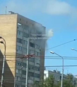 В Казани потушили пожар на балконе жилого дома