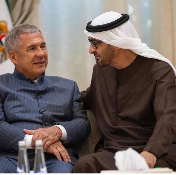 Рустам Минниханов встретился с Президентом ОАЭ в Абу-Даби