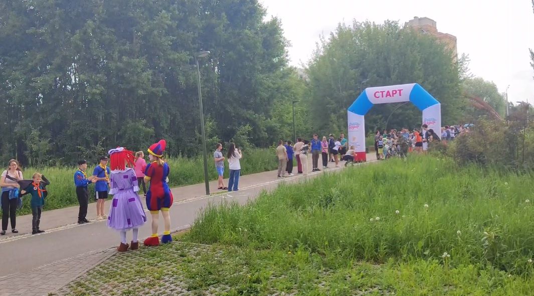 В Казани стартовал велозаезд для детей с особенностями здоровья