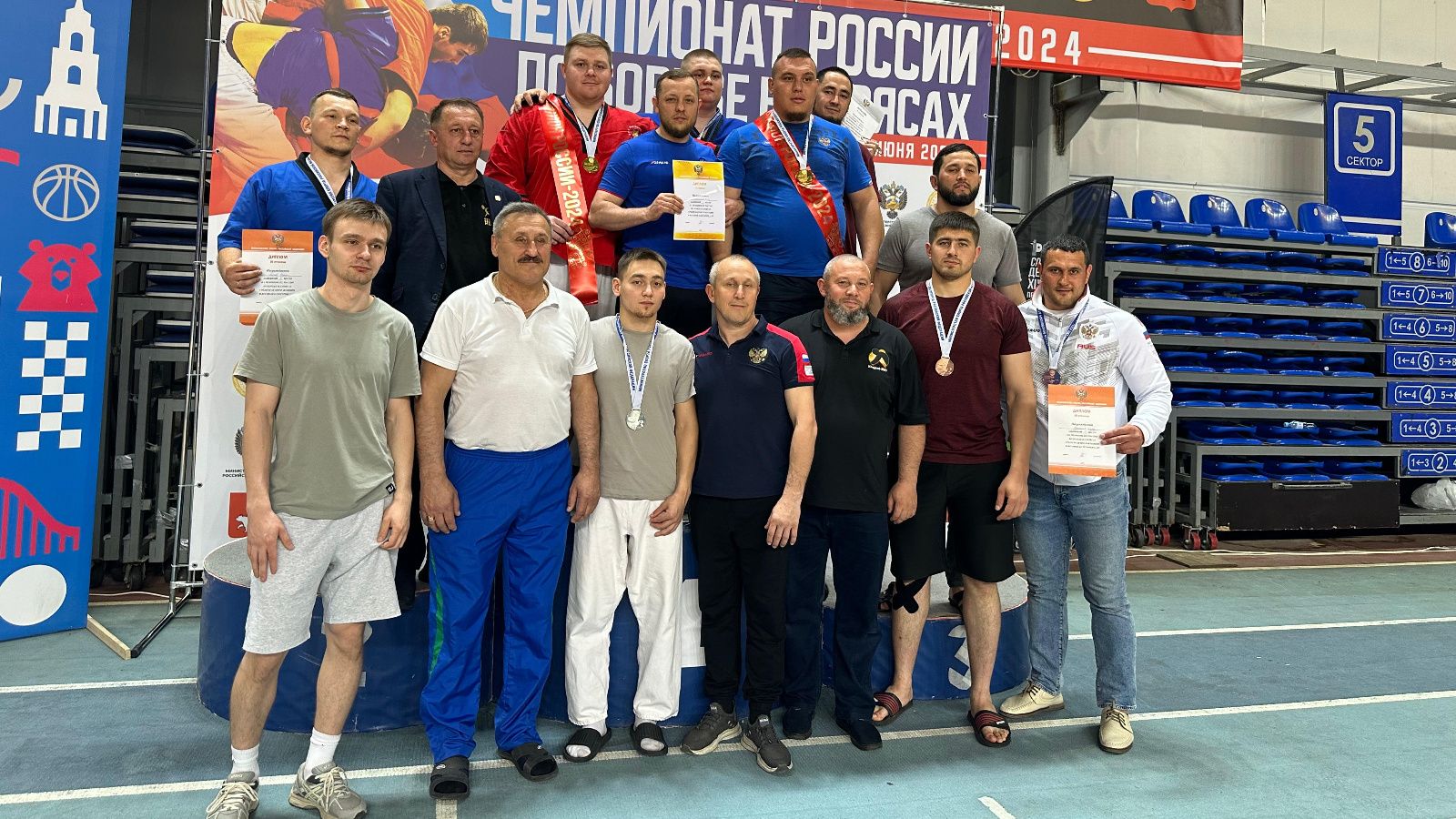 Татарстанские спортсмены завоевали 24 медали на чемпионате России по борьбе на поясах