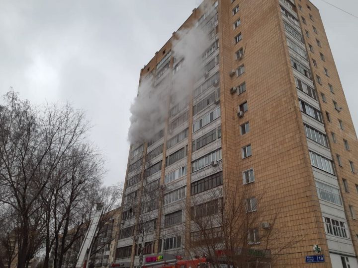 В доме на улице Фрунзе произошёл пожар