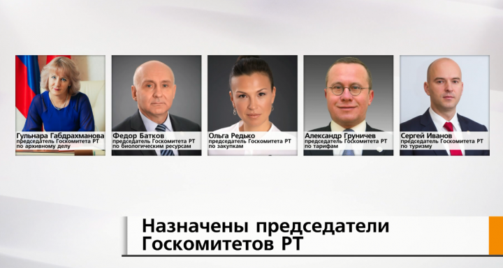 Президент Татарстана назначил новых председателей госкомитетов республики