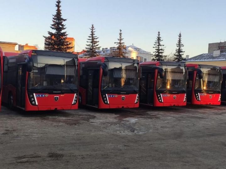 В Казани на маршрут №29 выйдут 20 новых автобусов экокласса Евро-5