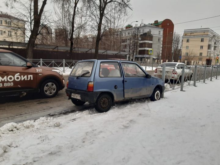 В Казани пенсионер скончался за рулем автомобиля