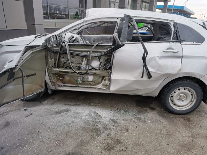В Татарстане на трассе М-7 в машине взорвался газовый баллон: пострадали два человека
