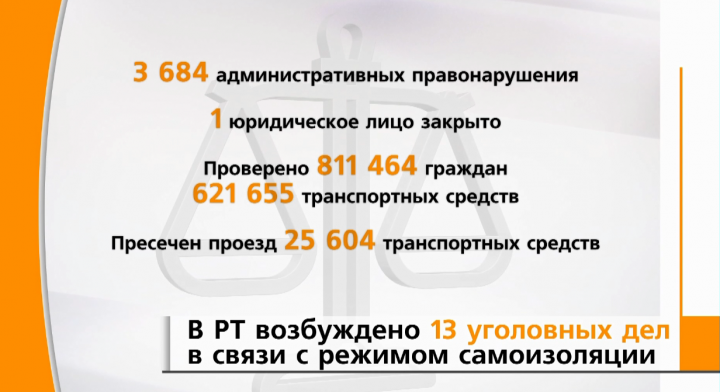 В Татарстане возбудили 13 уголовных дел, связанных с коронавирусом