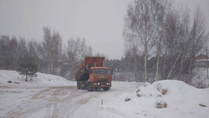 В Татарстане экологи обнаружили несанкционированные свалки грязного снега