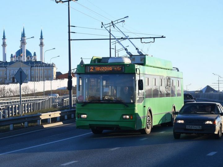 В Казани движение трамвая №4 и троллейбуса №5 запустят в 9:00