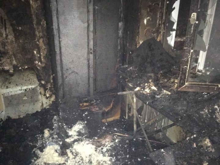 Два человека погибли на пожаре в Бугульме