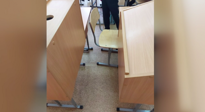Роспотребнадзор проведет проверку в казанской гимназии, где дети учатся стоя