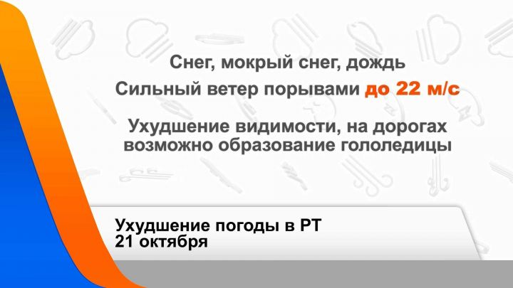 Синоптики предупредили о снеге и гололедице в Татарстане