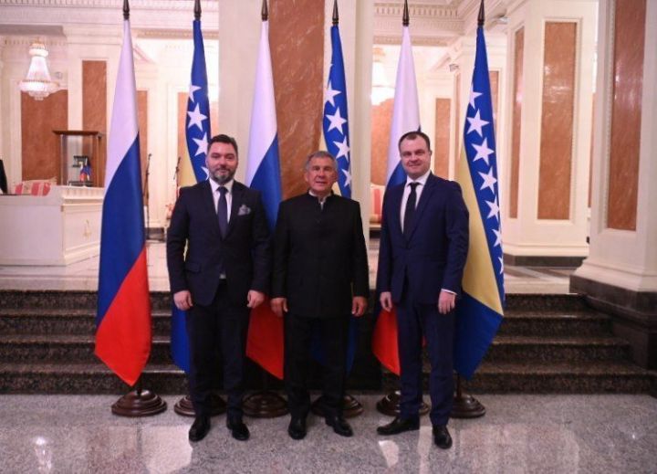 Президент РТ встретился с сопредседателями Российско-Боснийско-Герцеговинской комиссии