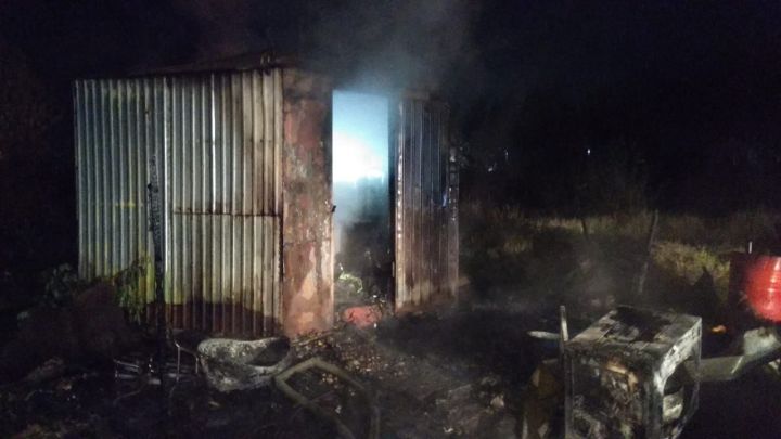 Стали известны подробности ночного пожара с двумя погибшими в Зеленодольском районе
