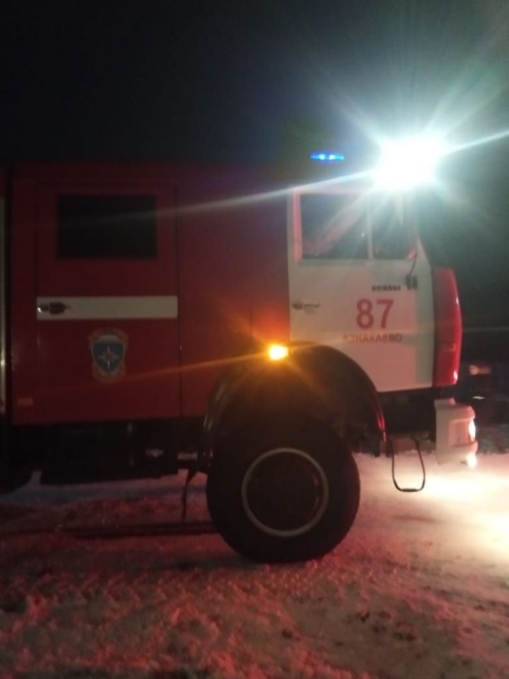 Мужчина сгорел заживо в доме в Азнакаевском районе