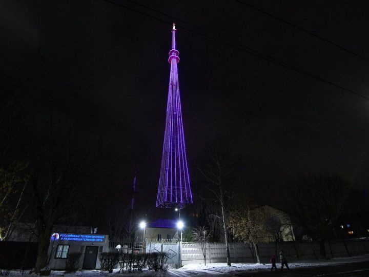 Казанская телебашня окрасится в праздничные цвета в честь Всемирного дня телевидения